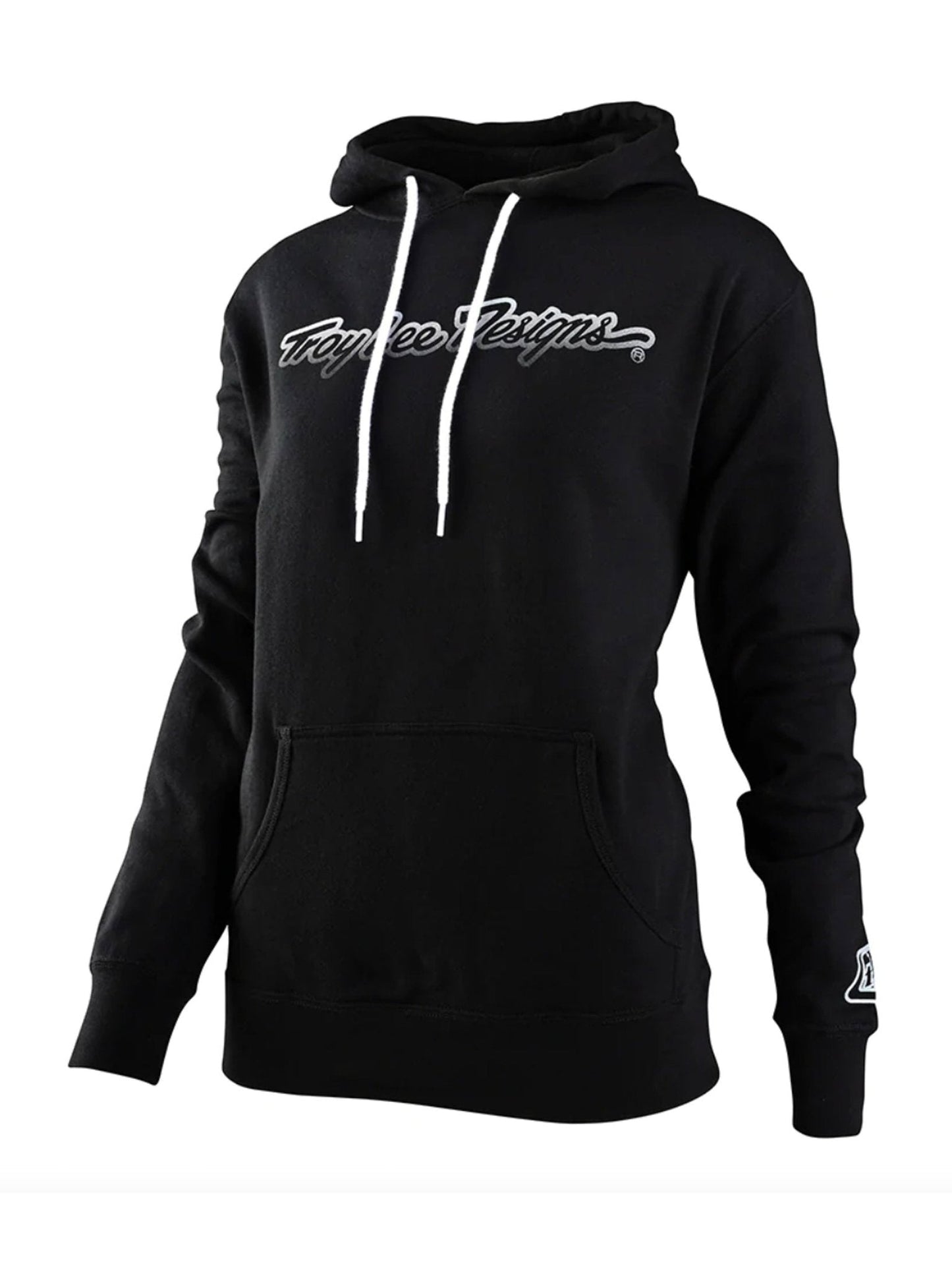 Polerón Troy Lee Designs de mujer signature negro