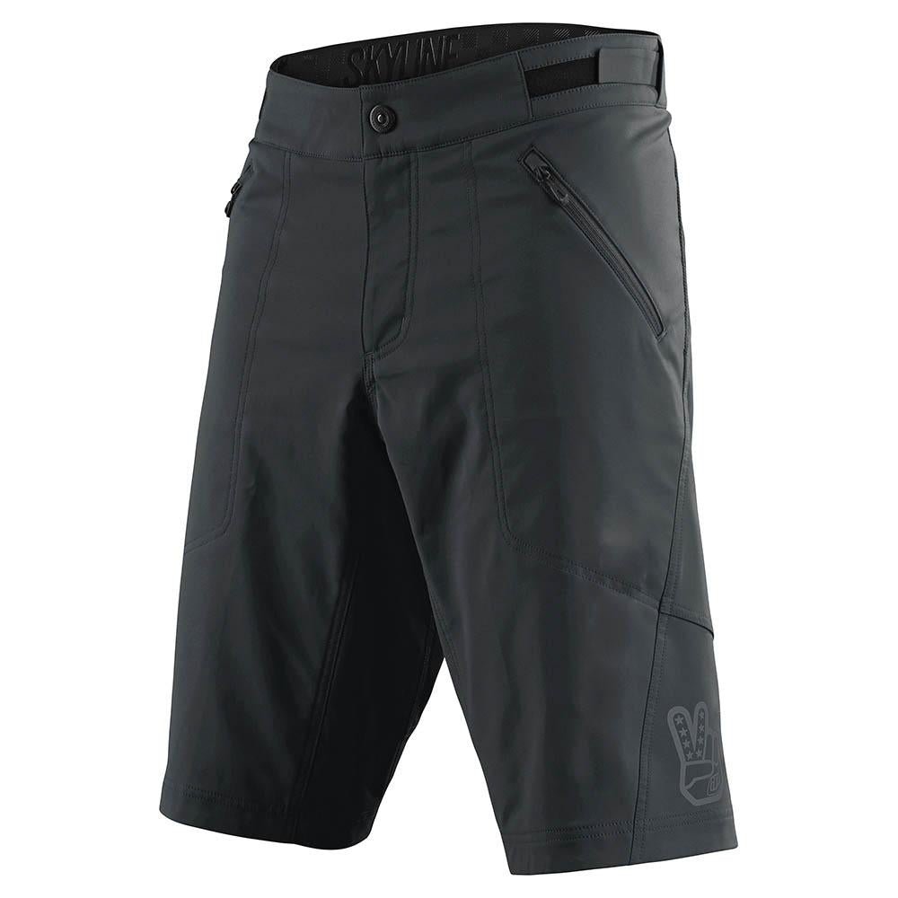 Short Troy Lee Designs de bicicleta skyline con calza gris