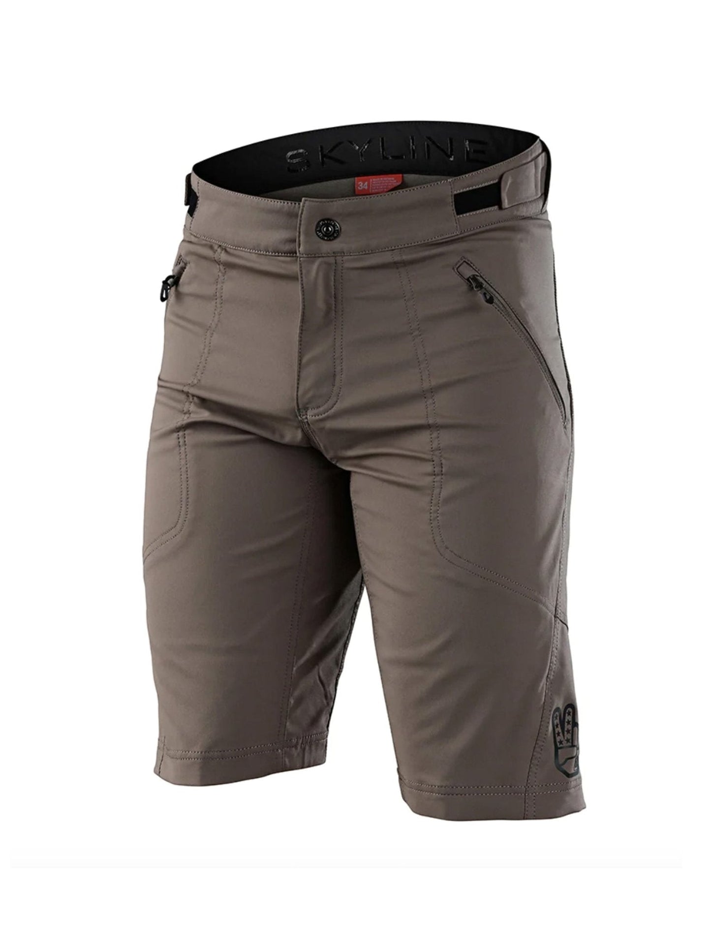 Short Troy Lee Designs de bicicleta skyline shell clay sin liner